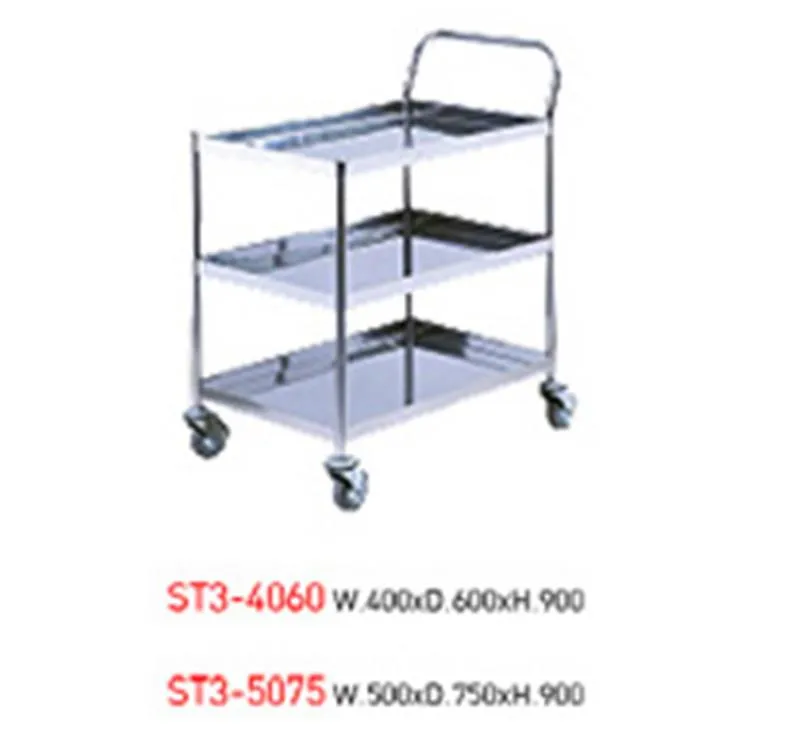 รถเข็นเหล็กอุตสาหกรรม Industrial Trolleys | BEST STORAGE CO., LTD.​